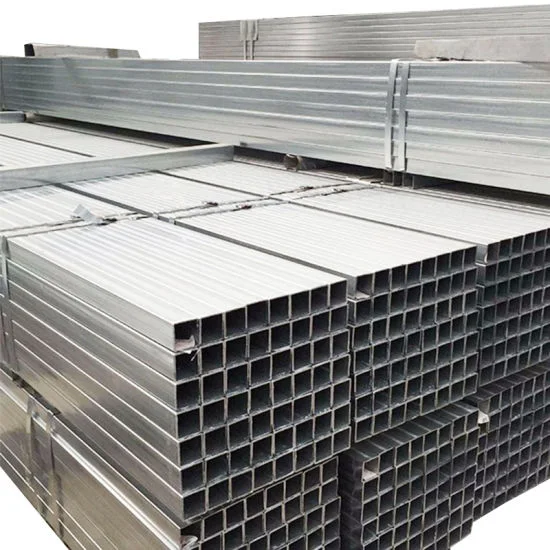 Hot Dipped Zinc Coating 40*40mm En10255 Schedule 40 Cold Rolled Galvanised Steel Round Tube Pipe/Gi Galvanized Welded Seamless Square Steel Pipe for Scaffolding