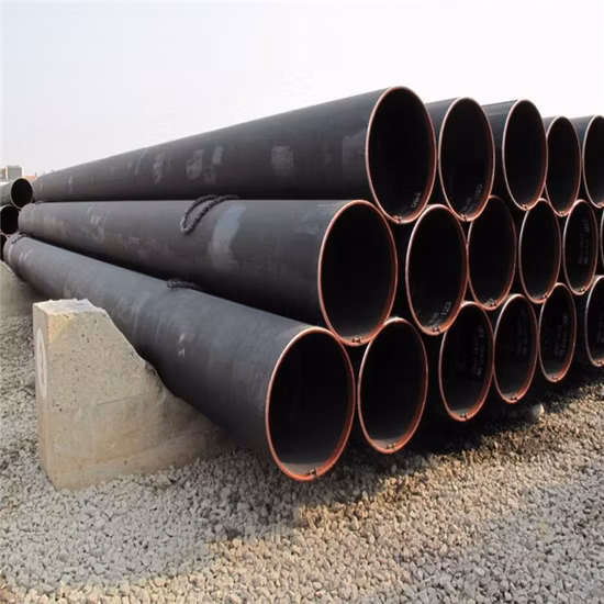Tubos de aço carbono ASTM A106/A53/Espiral/Soldado/Sem costura/Galvanizado/Inoxidável/Preto/Redondo/Quadrado Tubo de solda ERW Tubo SSAW Tubo Apl