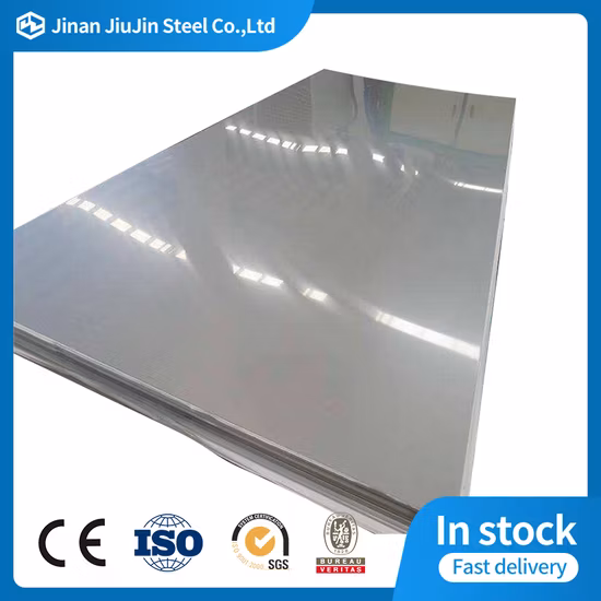 Decorativa ASTM AISI Ss 201 304 316 316L 310 430 904L 5083 1020 Aço Inoxidável/Alumínio/Carbono/Galvanizado/Folha de Cobre com 2b Ba Linha Espelho Cor