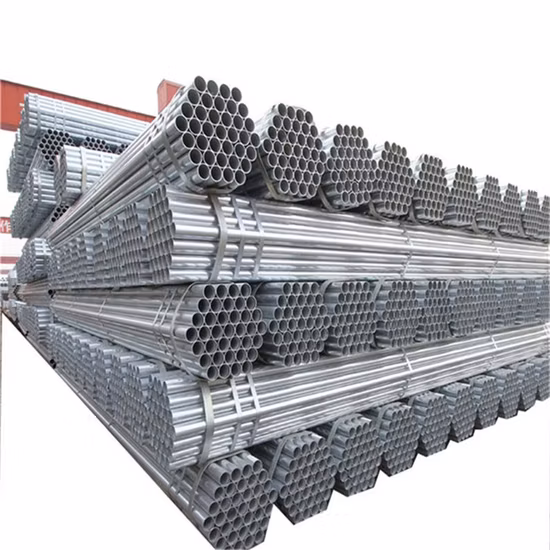 Tubo de Aço Galvanizado Superfície Revestida de Zinco/ Tubo Gi / Seção Oca Galvanizada